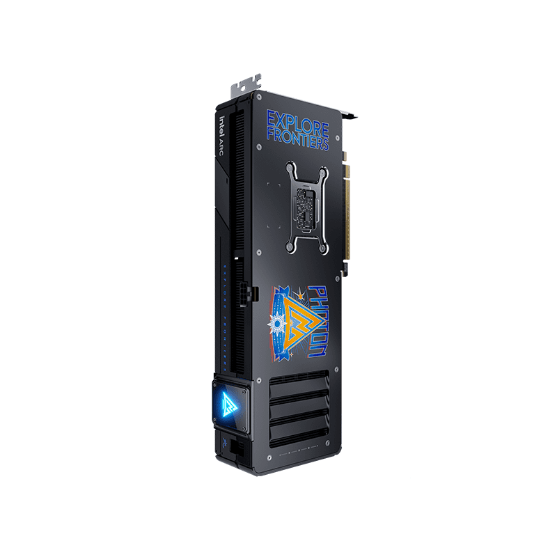 GUNNIR Intel Arc B570 Photon 10G OC Gaming Graphics Card (PCIe 4.0, 10GB GDDR6, HDMI 2.1) Black