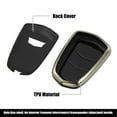 thumbnail image 4 of Unique Bargains Car Key Fob Cover 5 Button Remote Key Fob Case TPU Button Full Protector Cover Black for Cadillac XT5 2017-2020, 4 of 7