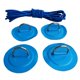 thumbnail image 1 of Bote Inflable Kayak Barco Redondo 4pcs Cuerda Elástico Azul Sunnimix, 1 of 8