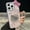 B, variant on Cute Cartoon Sanrio Hello Kitty Glitter Phone Case For iPhone 17 16 15 14 13 12 Pro Max Shockproof Hard Makeup Mirror Cover