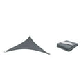 thumbnail image 3 of Triangle Auvent Pare-Soleil - 95 % de Rayons du Soleil, Polyester Haute Densité, Imperméable, pour Patio/jardin/activités Extérieures, 3 of 3