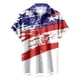 thumbnail image 4 of Nueva camisa hawaiana con estampado 3D de la bandera estadounidense para hombres y mujeres, camisas casuales de playa para vacaciones de verano, camiseta genial de manga corta de gran tamaño para niño, 4 of 5