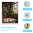 thumbnail image 3 of Diamond Art Kits for Adults, Books Plants Sunlit Room Decor 5D Diamond Painting Kits for Adults Beginners, DIY Full Drill Diamond Painting, Gem Art and Crafts 12x16, 3 of 7