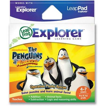 LeapFrog Explorer & LeapPad Learning Game: The Penguins of Madagascar: Operation Plushy Rescue