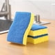 thumbnail image 4 of Esponja de pulpa de madera 6-Pack | Paño de fregado azul de alta resistencia | Esponja para fregar lavavajillas de cocina | Diseño en forma de S de doble capa | Potente eliminación de grasa, sin, 4 of 4