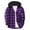 Purple, variant on Loopsun Kids Winter Jackets, Toddler Shirt Jackets, Toddler Boys and Girls Casual Button Down Plaid Shirt Long Sleeve Hooded Outerwear Jackets Blue, 13-14 Years