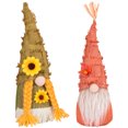 thumbnail image 2 of KAKOWELY gnomos de otoño, muñecos de gnomo de Acción de Gracias, hojas de arce, elfos, enanos, adornos de gnomo de girasol para fiestas en casa., 2 of 5