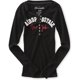 thumbnail image 1 of Suéter Térmico Aeropostale New York para mujer negro pequeño, 1 of 1