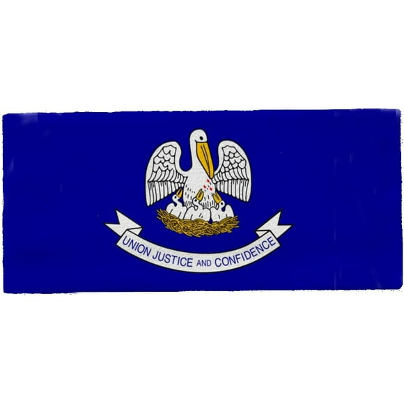 Flag of Louisiana Baton Rouge Washcloths Dish Cloths Funny Office Hand Towles 14x 30 Inch(35x75cm) Color:Flag of Louisiana