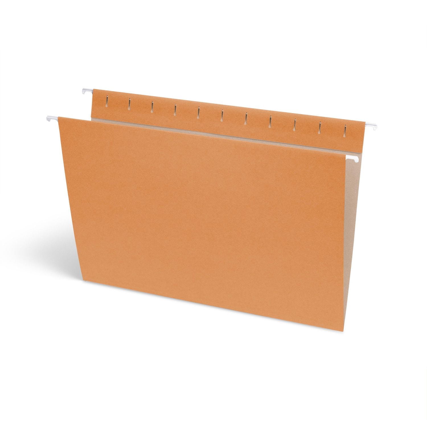 Continental Letter Size Hanging Folders. Orange Colour, 6 Count