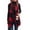 Red-gw554, variant on Zeagoo Women Tunic Vest Plaid Jackets Sleeveless Long Flannel Shirts with Pockets Dressy Fall Winter Trendy