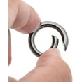 thumbnail image 6 of CRAFTME STUDIO Gunmetal 5/8" Spring O-Ring Clip (4pcs) – Metal Opening Key Ring Holder for Purse, Bag & DIY Hardware (SCOS), 6 of 10