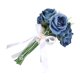thumbnail image 5 of Ramo De Flores De Boda Artificial, Ramo De Boda Artificial Reutilizable Romántico Realista Para El Hogar, 5 of 8