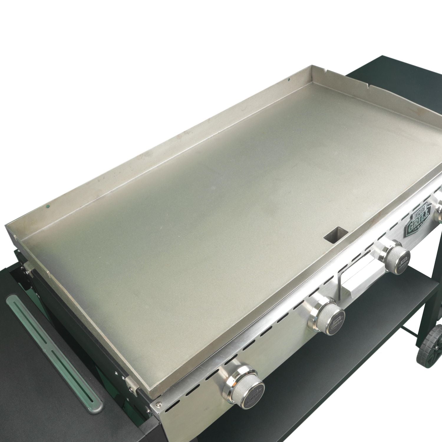 Gril de cuisson à plaque plate à gaz propane à 4 brûleurs Expert Grill, noir, GGC2342W-C