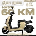 thumbnail image 4 of Bicimoto Eléctrica Latte Litio Gold BikeOn 800W Autonomía 60 km Velocidad 40 km/h Doble Asiento, 4 of 10