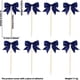thumbnail image 3 of Decoraciones de moño para cupcakes con moño – Decoraciones de cupcakes rosas con cinta de satén para boda, despedida de soltera, compromiso, despedida de soltera, fiesta de cumpleaños – 24 de, 3 of 7