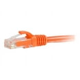 thumbnail image 1 of C2G 35ft Cat6a Snagless Unshielded UTP Network Patch Ethernet Cable-Orange - Patch cable - RJ-45 (M) to RJ-45 (M) - 35 ft - UTP - CAT 6a - molded, snagless, stranded - orange, 1 of 4
