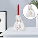 thumbnail image 5 of 2x Crying Mary Taper Candle Holder Bases Shed Tears Columnar Candles Stand Candleholder Tocador Centro de Cena Decoraciones para el hogar Baoblaze Candelero, 5 of 8