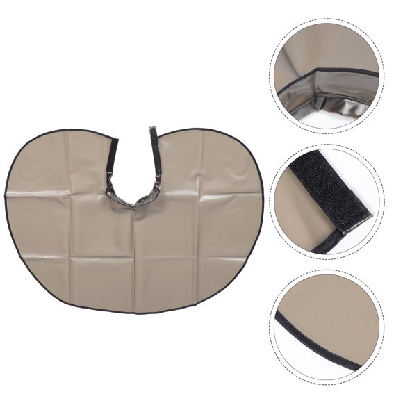 HEALEEP Cape Para Teñir Impermeable Gris Ideal Para Peluquería Y Tratamientos Capilares