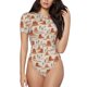 thumbnail image 1 of Fotbe Western Desert Nature Landscape Body de Mujer con Cuello Redondo y Mangas Cortas, Sin Mangas Ajustado, Suave, Cómodo y Básico-Medium, 1 of 7