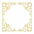 thumbnail image 1 of Uxcell 8 Pcs Calcomanías de Pared Autoadhesivas de Espejo, Adhesivos de Azulejos de Espejo Hueco de Acrílico para Decoración de Fondo de Habitación, Dorado Oscuro (20x20cm), 1 of 7