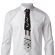 thumbnail image 5 of Balery Piano Keys With Musical Notes Corbata Clásica de Seda para Hombre, Corbata Tejida Jacquard, Corbatas Formales para Negocios y Bodas, 5 of 7
