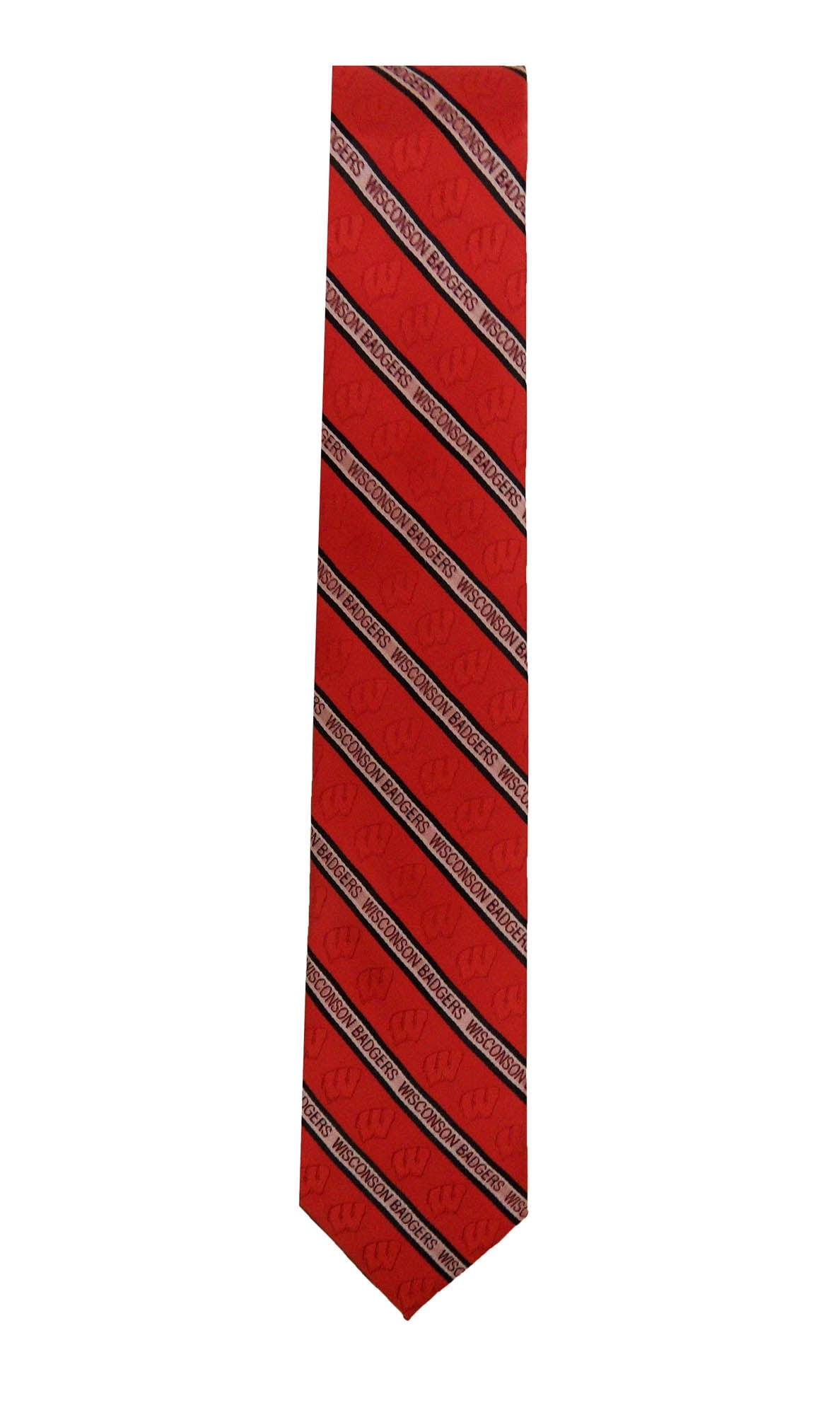 Wisconsin Badgers Prep Necktie - Donegal Bay - Unisex - One Size