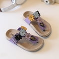 thumbnail image 5 of WNVMWI Little Girls Flip Flops Toddlers Summer Platform Sandals Kids Soft Soled Thong Sandal Childrens Beach Slippers Purple Size 6, 5 of 5