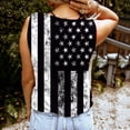 thumbnail image 4 of Vetsdori Sleeveless Tank Tops for Women's Summer Work Shirts Casual Independence Day July 4th Red White and Blue Camisole Patriotic Womens Tops Fashion, 4 of 6