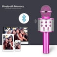 thumbnail image 5 of Microphone de Karaoké Bluetooth, Machine de Karaoké Sans Fil Multifonction Portable pour Enfants, Haut-Parleur Micro Portable pour la Maison, Chant de Fête Compatible avec Iphon, 5 of 5