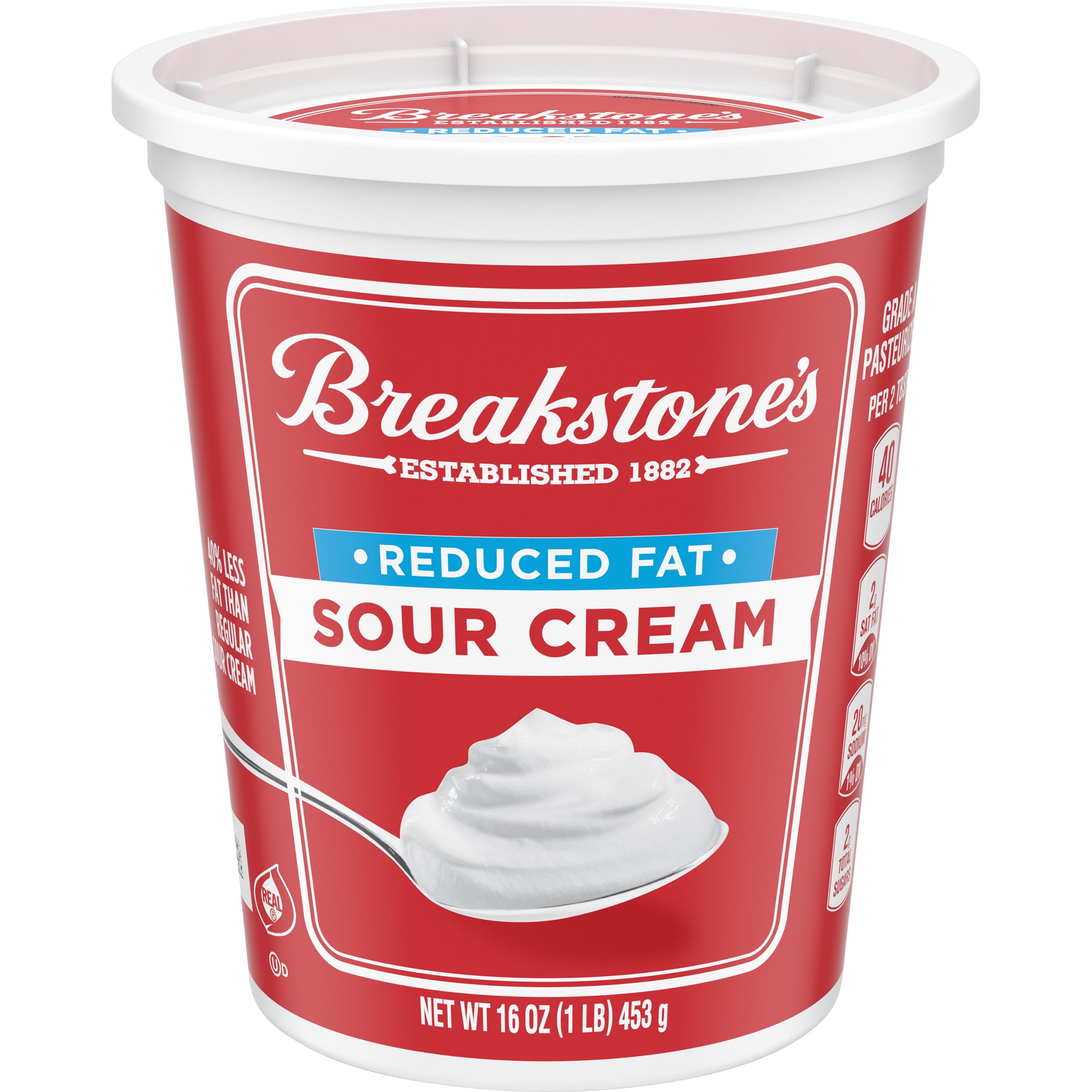 Breakstone's Reduced Fat Sour Cream, 16 oz Tub