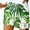 Mint Green, variant on Dvprdro Womens Summer Shorts Casual Hawaiian Tropical Printed Drawstring Elastic Waist Beach Shorts with Pockets
