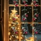 thumbnail image 4 of Precios Inmejorables, Guirnalda de luces navideñas de ratán de 78,74 pulgadas para decoración de pared, para centro comercial, hotel, actividades navideñas, adornos colgantes Akmoler, 4 of 8