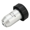 thumbnail image 2 of Achromatic Objective Lens 10X Brass Chrome Plated RMS Interface Microscope Objective Lens, 2 of 7