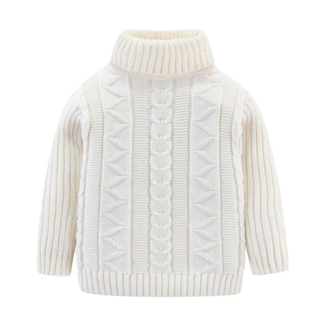 AAMILIFE Girl's Long Sleeve Soft Knit Mock Turtleneck Slim Fit Pullover Sweater
