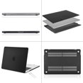 thumbnail image 3 of Mosiso 4 in 1 Macbook Pro 16 Inch Case 2019 Release A2141,Plastic Hard Shell Case Cover for MacBook Pro 16’’ with Touch Bar & Touch ID,Black, 3 of 6