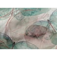thumbnail image 5 of oneOone Coton Cambric Vert Sarcelle Tissu Papillons Tissu pour Robe Tissu Imprimé Tissu au Mètre 56 Pouces de Large, 5 of 5