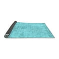 thumbnail image 2 of Ahgly Company Indoor Square Persian Light Blue Traditional Area Rugs, 6' Square, 2 of 4
