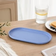 thumbnail image 6 of Bxaolu 2Pack Plastic Serving Tray for Party - Serving Tray 6.5 x 11.81 Inch - Light Weight Dessert Tray for Food - Rectangular Party Serving Tray for Entertaining, 6 of 8