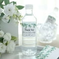 thumbnail image 6 of Efavormart 24 Pack | White And Green Leaves Thank You Party Water Bottle Labels, Waterproof Label Stickers, 6 of 11