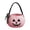 Pink, variant on Halloween Handheld Bow Embroidered Pumpkin Basket 7.9 x 5.2 Inch cloth Pumpkin Basket Trick or Treat Buckets Goodie Candy Gift Bags for Halloween Gift Decoration,20cm,Pink