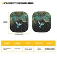 thumbnail image 5 of Garronmavis Mandala Flower Hummingbird 2 Pack Car Front Windshield Sunshade Block Sun Glare Anti-UV Car Visor Sunshades Universal Fit for SUV Sedan Van, 5 of 5