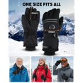 thumbnail image 3 of Guantes térmicos Torlaist con batería recargable para hombres y mujeres, 3 of 7
