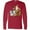 Red, variant on Inktastic Happy Farm Animals Long Sleeve T-Shirt
