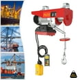 thumbnail image 4 of Electric Cable Hoist Crane Winch Garage Lift Wireless/Wired Remote Control 2 in1, 4 of 24