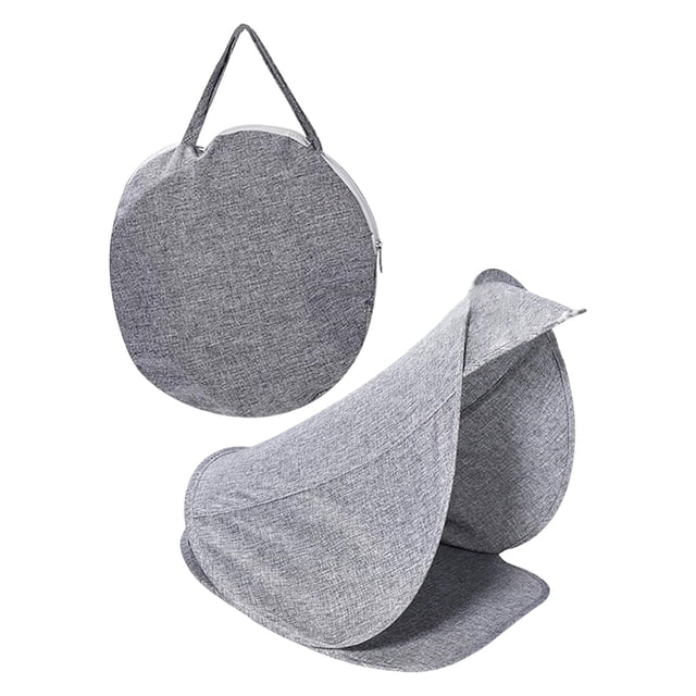 Refugio solar Sombrillas faciales Carpa principal Mini Ligero Plegable Portátil Protección solar Mini Carpa Sombrilla para viajes , GRIS Sunnimix mini carpa refugio solar