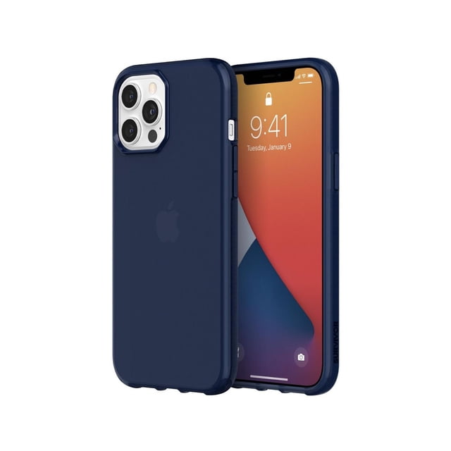 Funda Griffin Survivor Clear Compatible iPhone 12 Pro Max azul