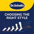 thumbnail image 5 of Dr. Scholl's Ladies Diabetic and Circulatory Crew Socks - 4 Pair Pack - soft, non-binding top and with temperature regulating technology, 5 of 5