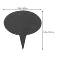 thumbnail image 3 of 1 Set of Cheese Markers Slate Cheese Markers Oval Cake Dessert Toppers Cheese Label Signs, 3 of 6