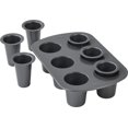 thumbnail image 1 of Molde Wilton para vasos de galleta, 6 cavidades, acero antiadherente, 1 of 8